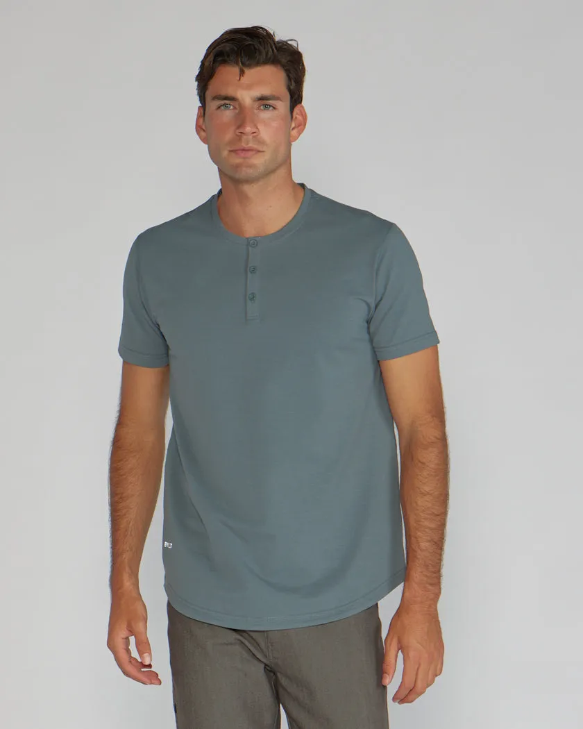 Henley Drop-Cut: LUX <!-- Size XXL -->