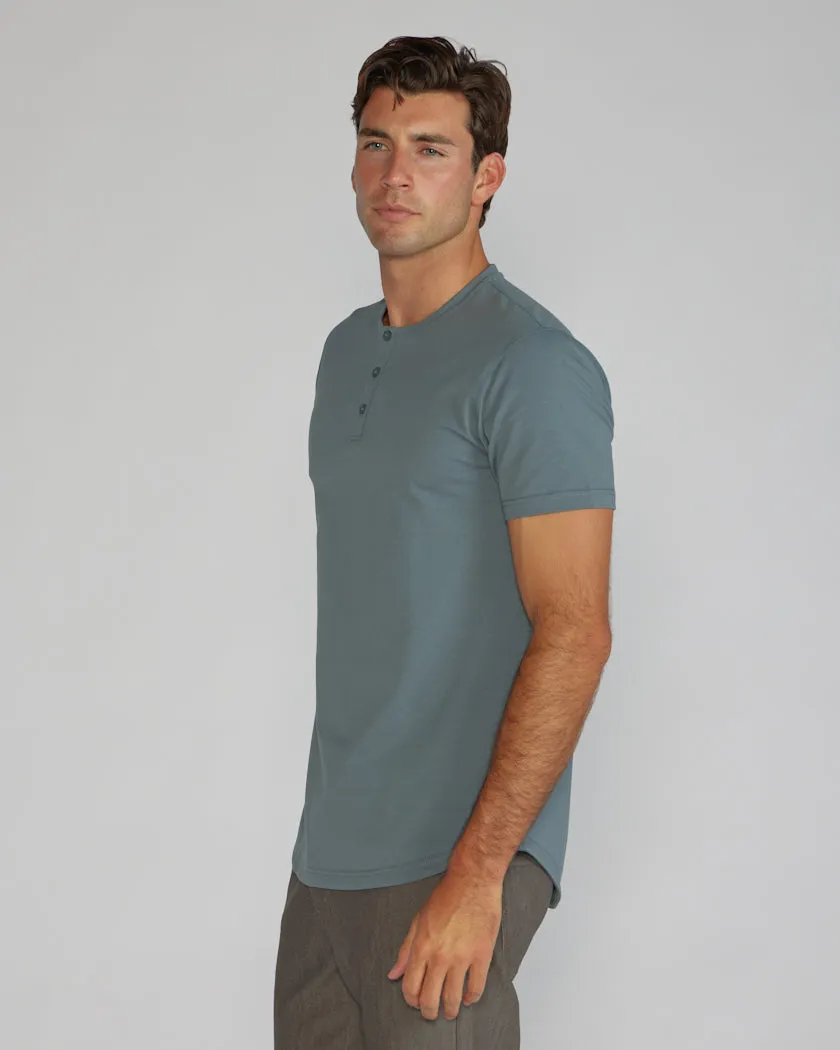 Henley Drop-Cut: LUX <!-- Size XXL -->