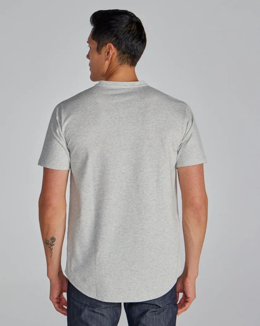 Henley Drop-Cut: LUX <!-- Size XXL -->