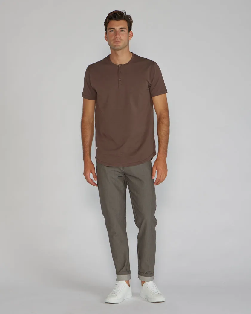 Henley Drop-Cut: LUX <!-- Size XXL -->