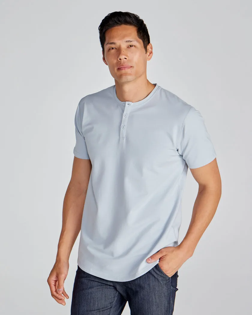 Henley Drop-Cut: LUX <!-- Size XXL -->