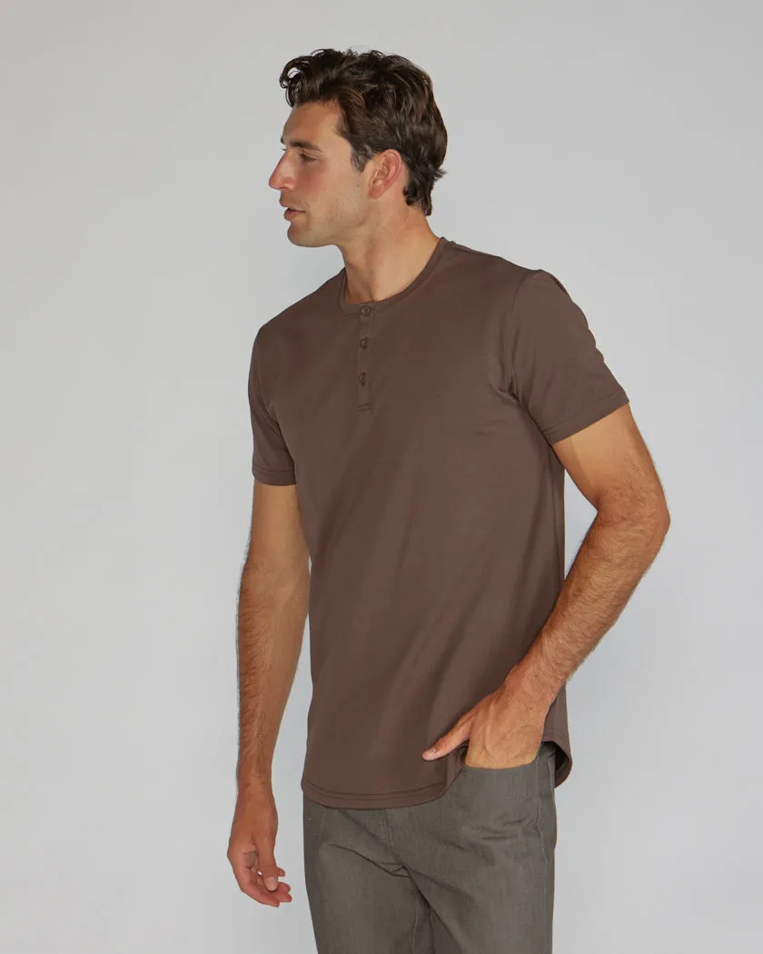 Henley Drop-Cut: LUX <!-- Size XXL -->
