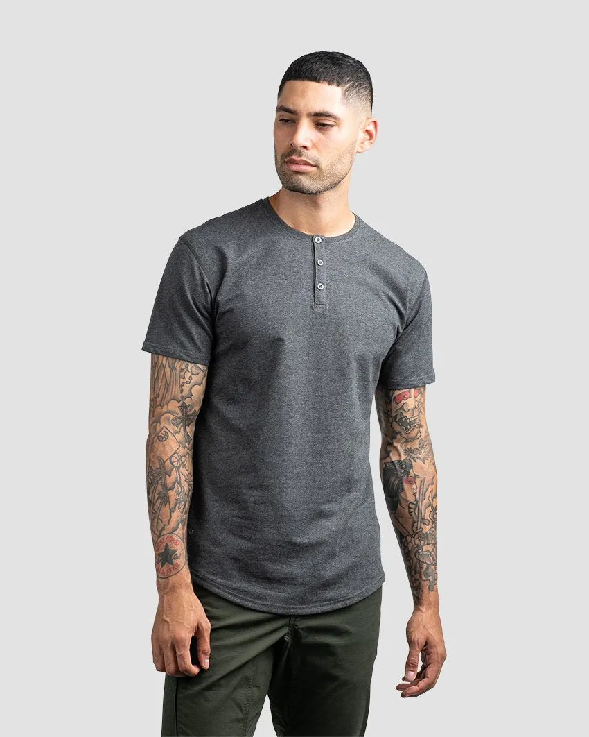 Henley Drop-Cut: LUX <!-- Size XXL -->