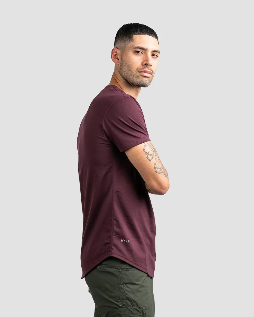Henley Drop-Cut: LUX <!-- Size XXL -->