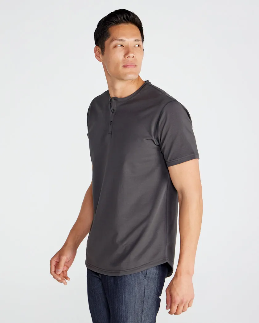 Henley Drop-Cut: LUX <!-- Size XXL -->