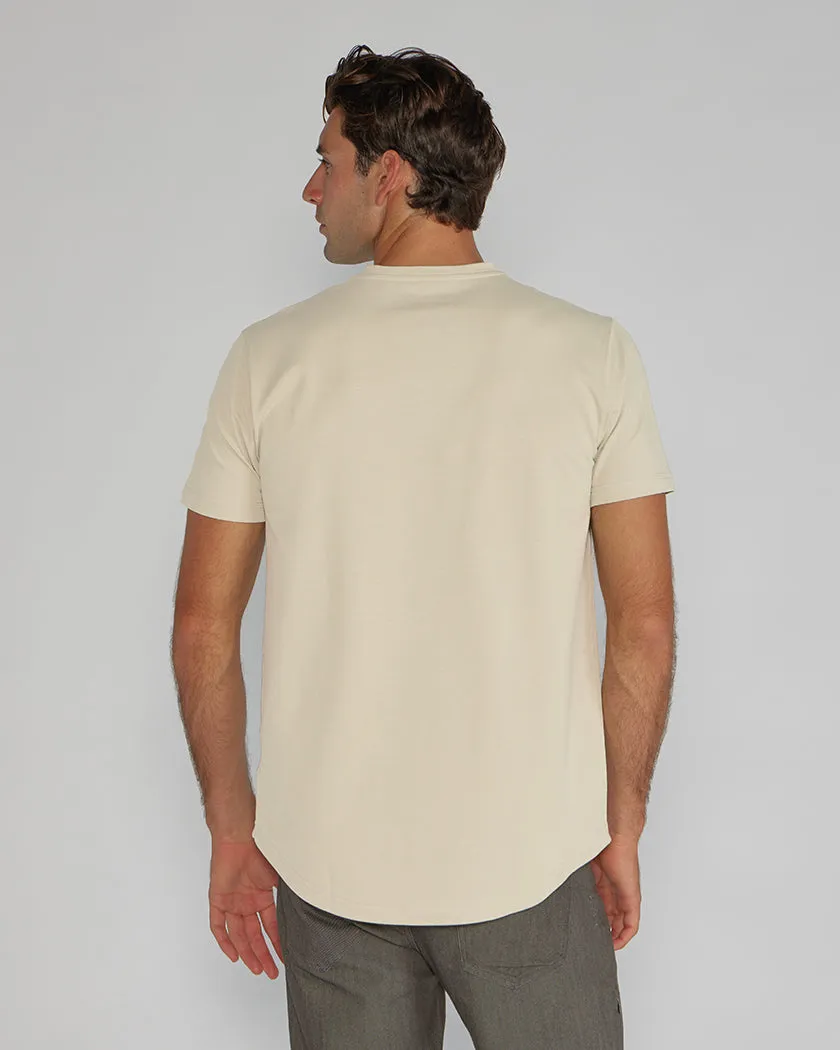 Henley Drop-Cut: LUX <!-- Size XXL -->