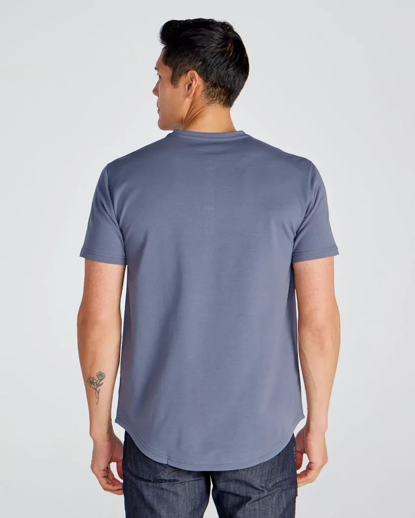 Henley Drop-Cut: LUX <!-- Size XXL -->