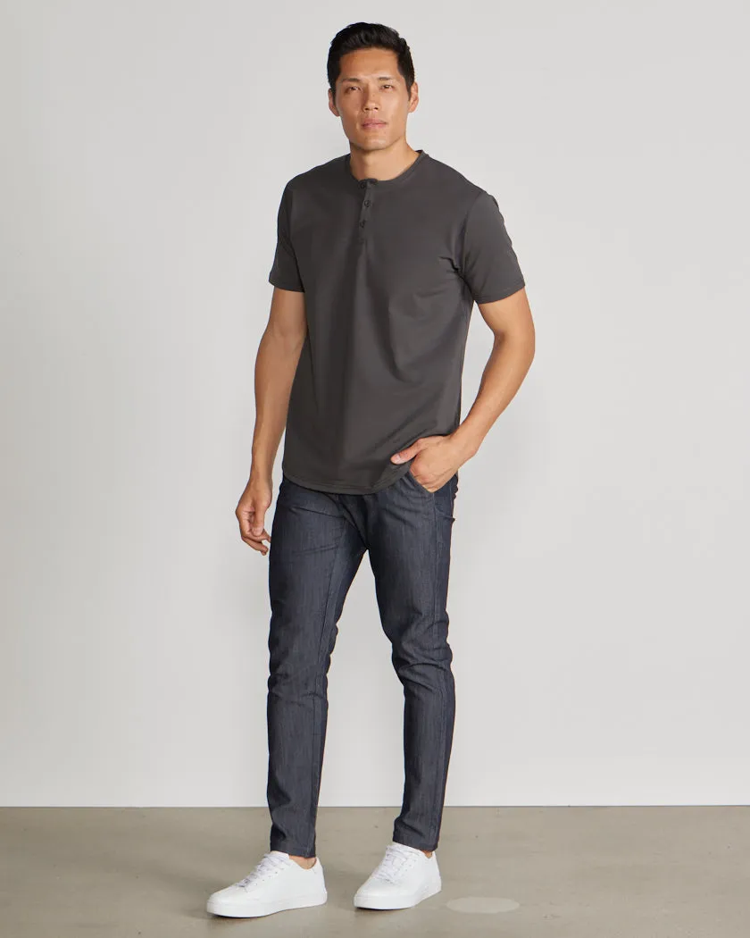 Henley Drop-Cut: LUX <!-- Size XXL -->