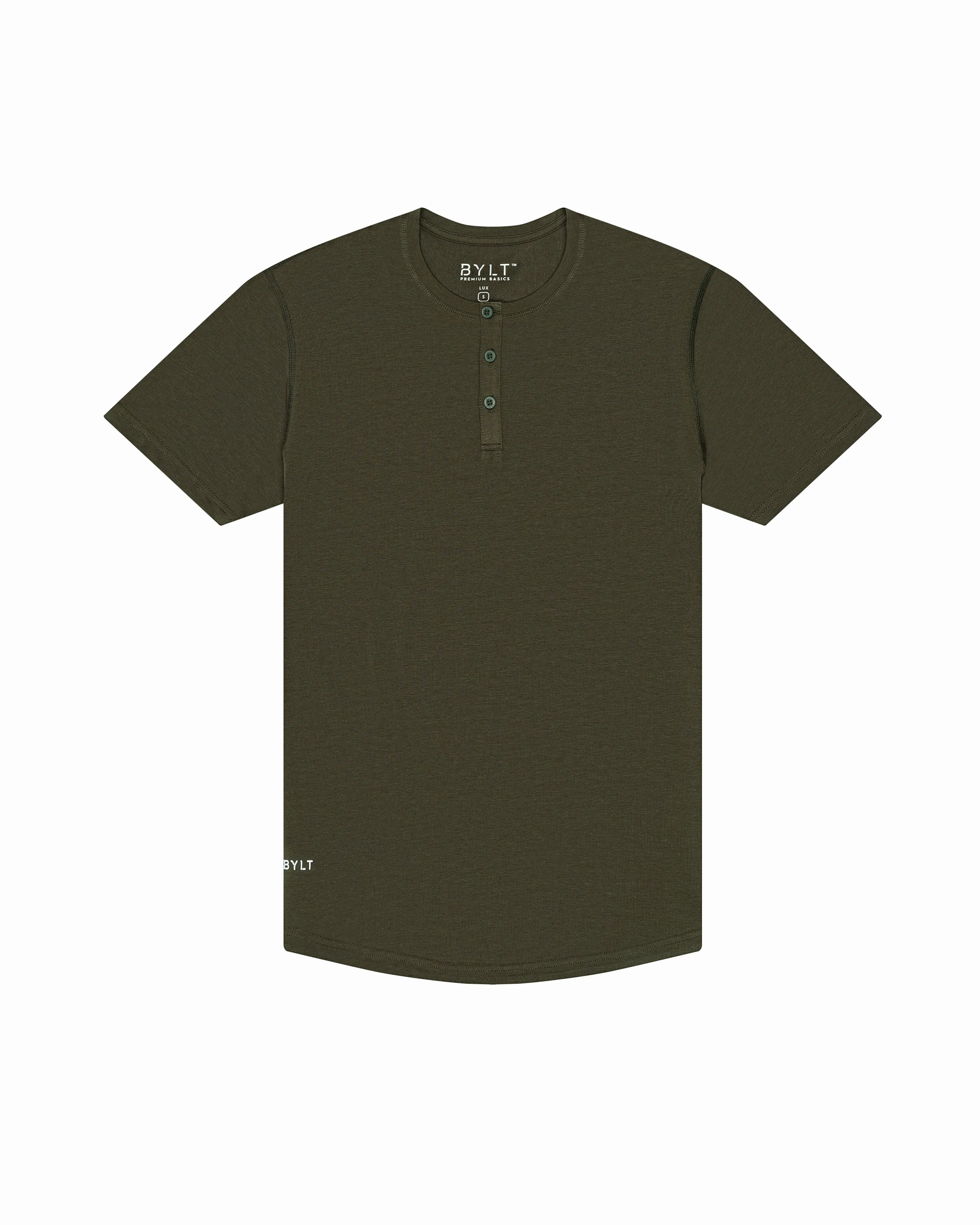 Henley Drop-Cut: LUX <!-- Size XXL -->