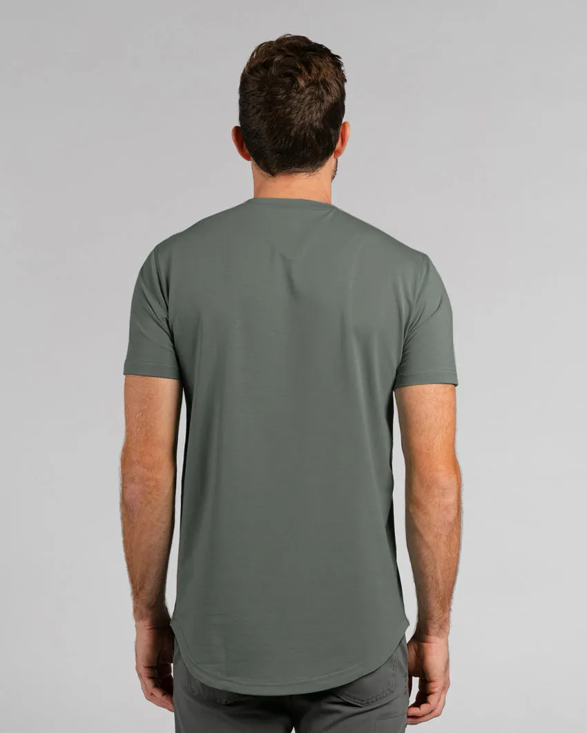 Henley Drop-Cut: LUX <!-- Size XXL -->