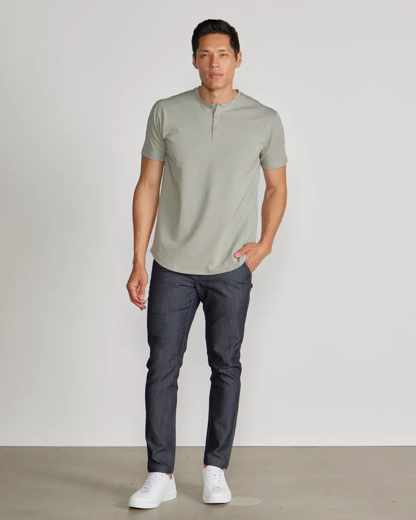 Henley Drop-Cut: LUX <!-- Size XXL -->