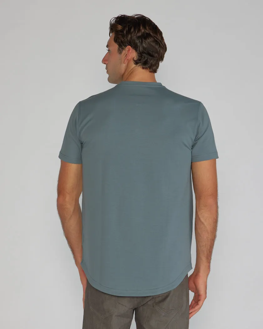 Henley Drop-Cut: LUX <!-- Size XXL -->