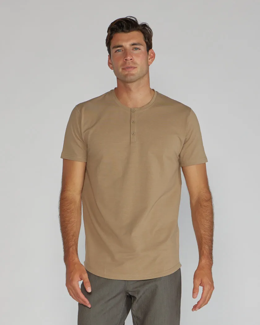 Henley Drop-Cut: LUX <!-- Size XXL -->