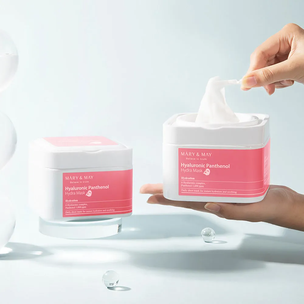 Hyaluronic Panthenol Hydra Mask Set [30 Masks]