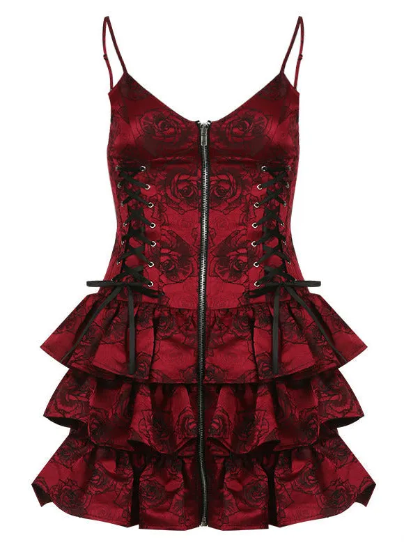 Jaccard Rose Dress Slings Spicy Tea