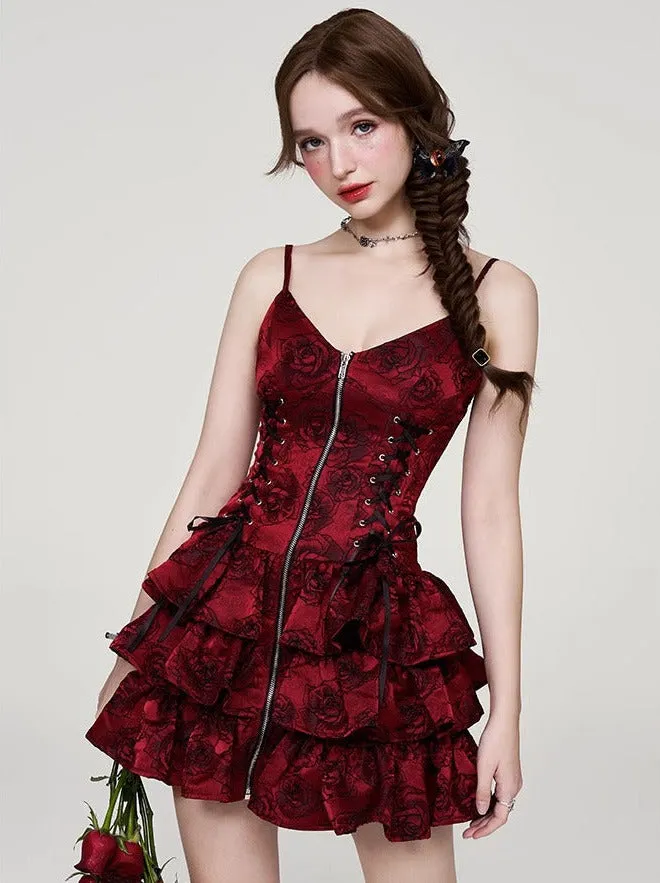 Jaccard Rose Dress Slings Spicy Tea