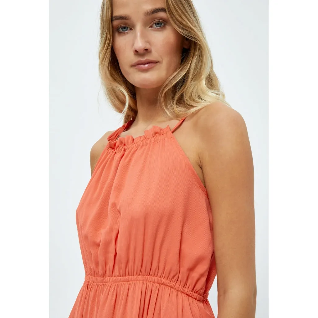 Joyla Short Dress - Living Coral