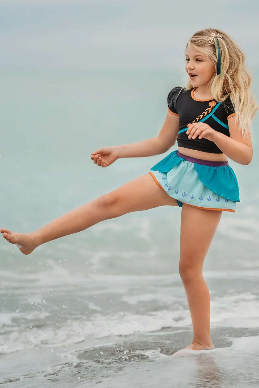 Little Ice Princess Two-Piece Swimsuit
