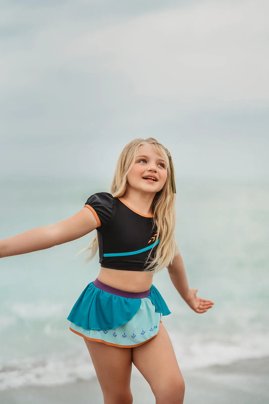 Little Ice Princess Two-Piece Swimsuit