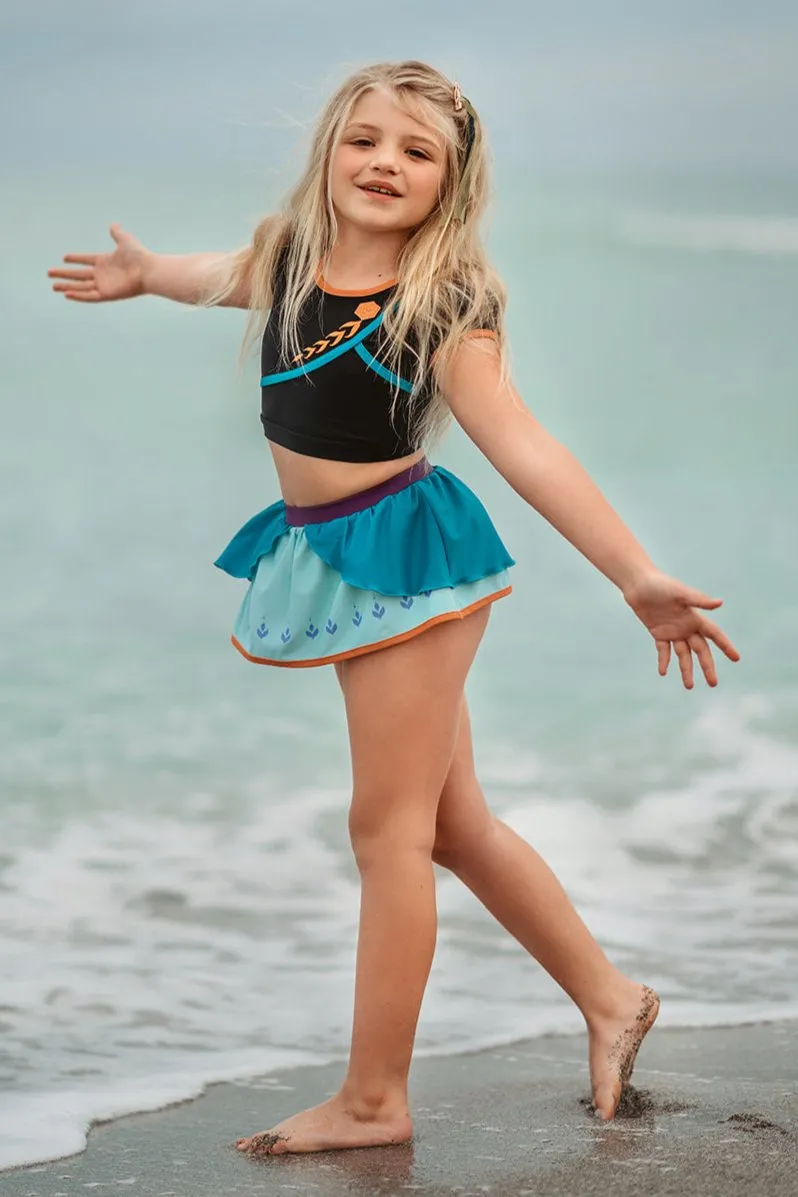 Little Ice Princess Two-Piece Swimsuit