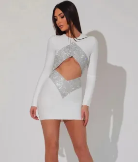 Long sleeve diamond bandage
