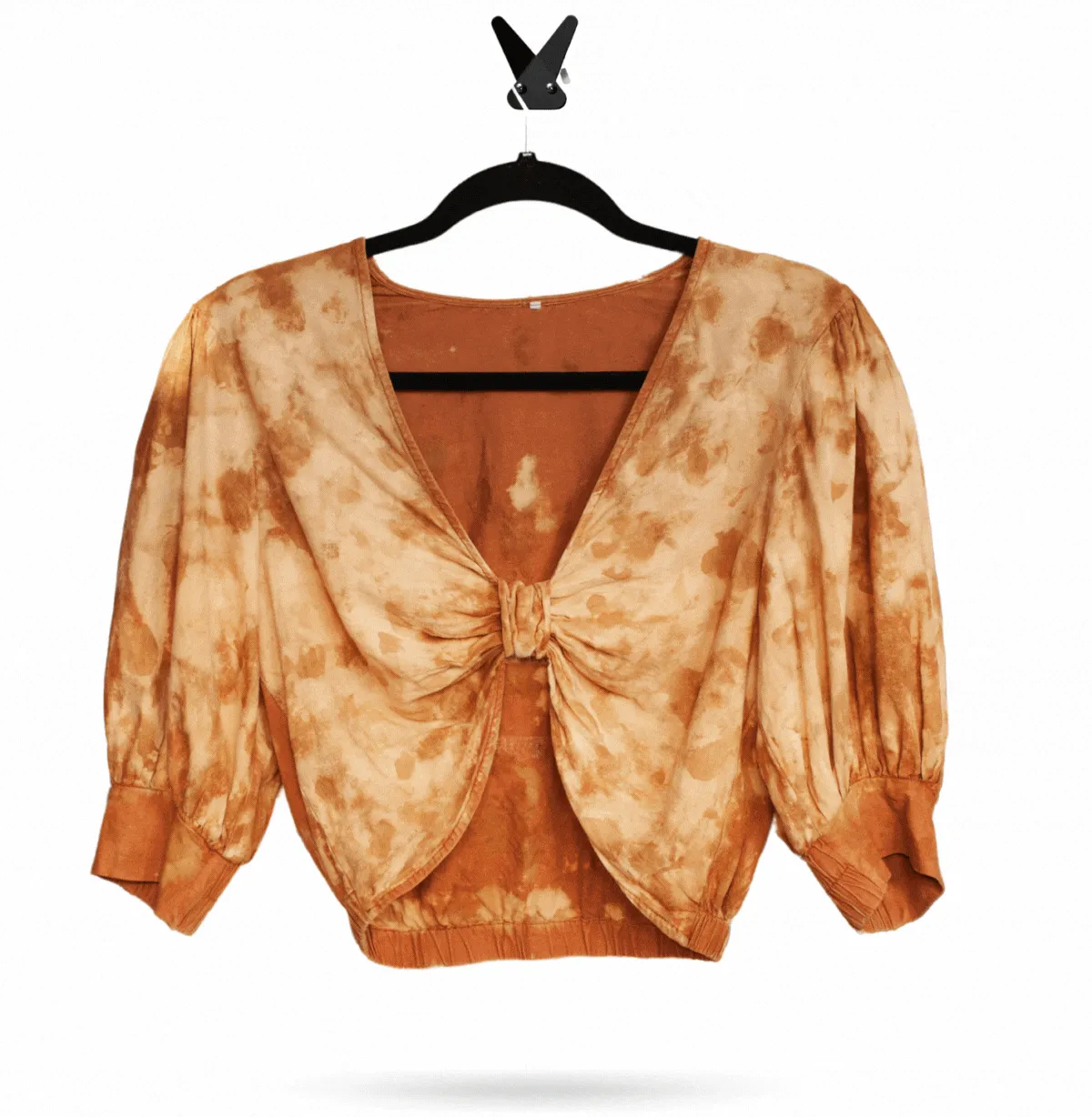 Mustard Flower Rework Crop Top
