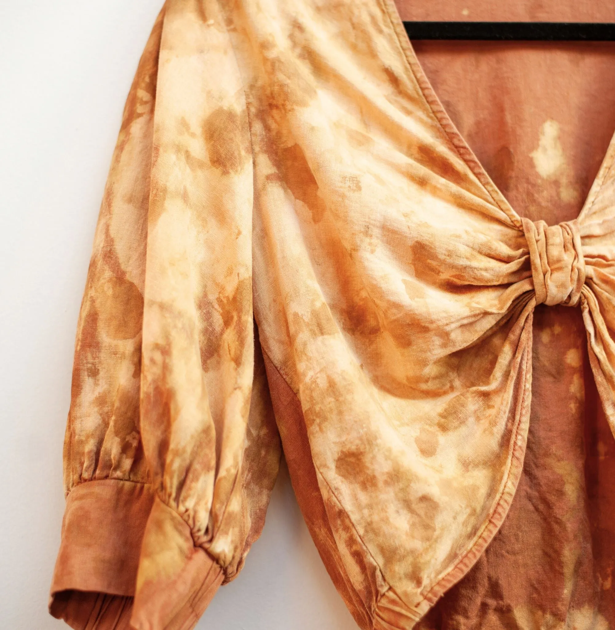 Mustard Flower Rework Crop Top