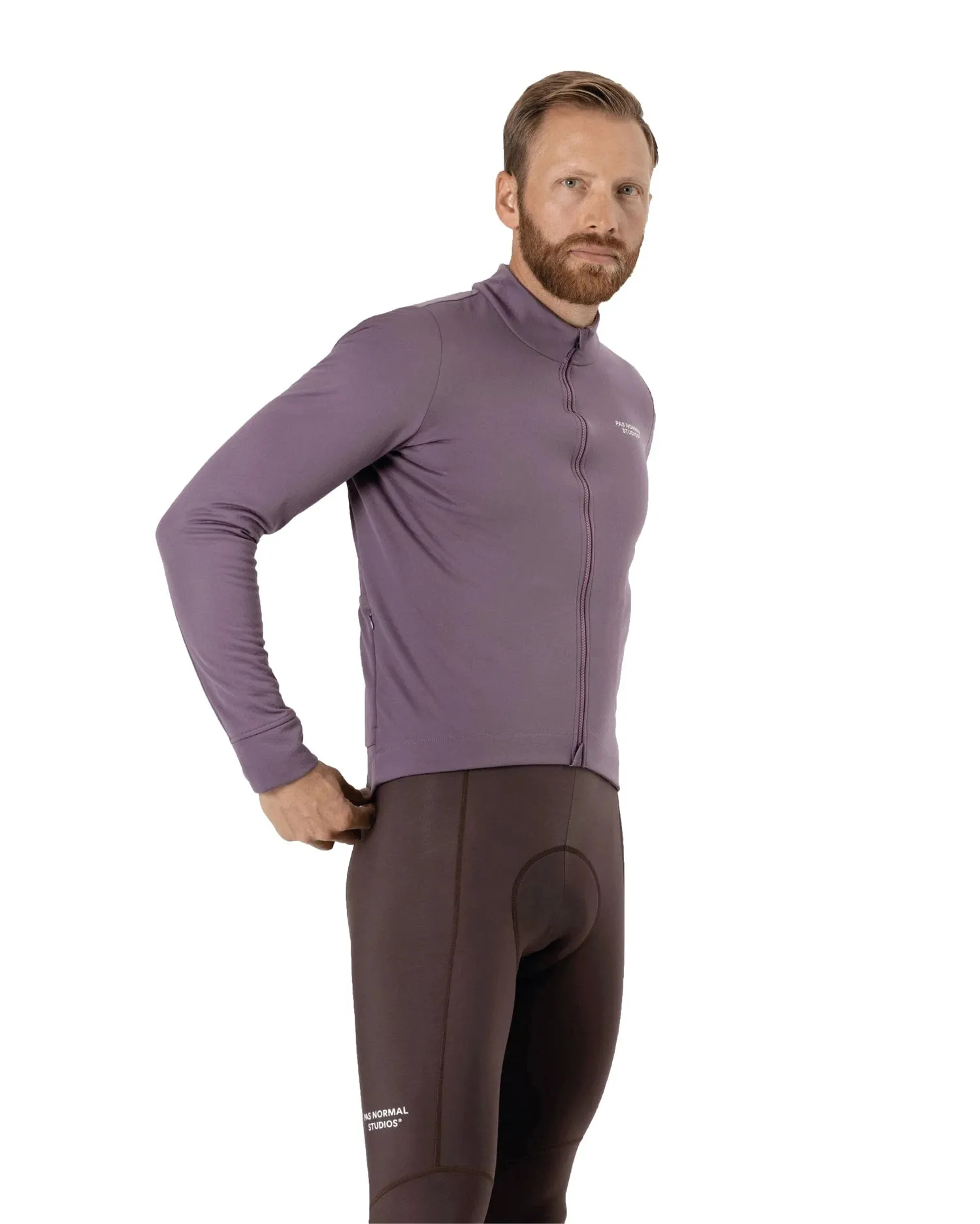 PAS NORMAL STUDIOS Essential Thermal LS Jersey - Dusty Purple