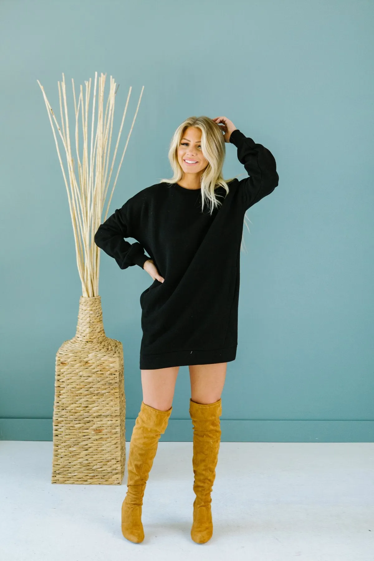Pocket Sweatshirt Tunic