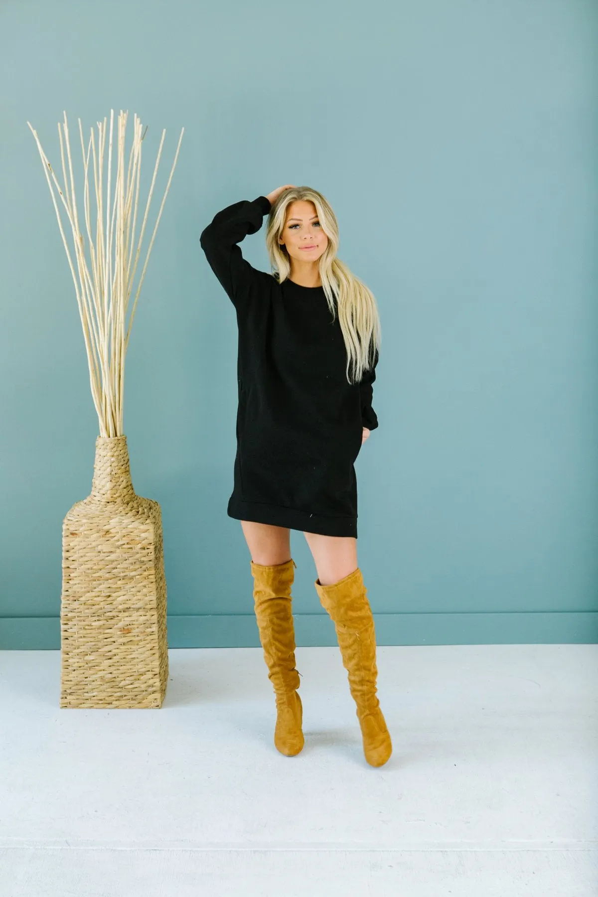 Pocket Sweatshirt Tunic