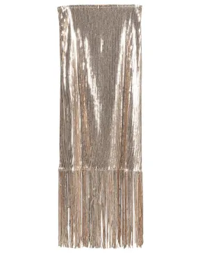 Pre Order:  Sequin Tassel Elastic Slim Fit Skirt
