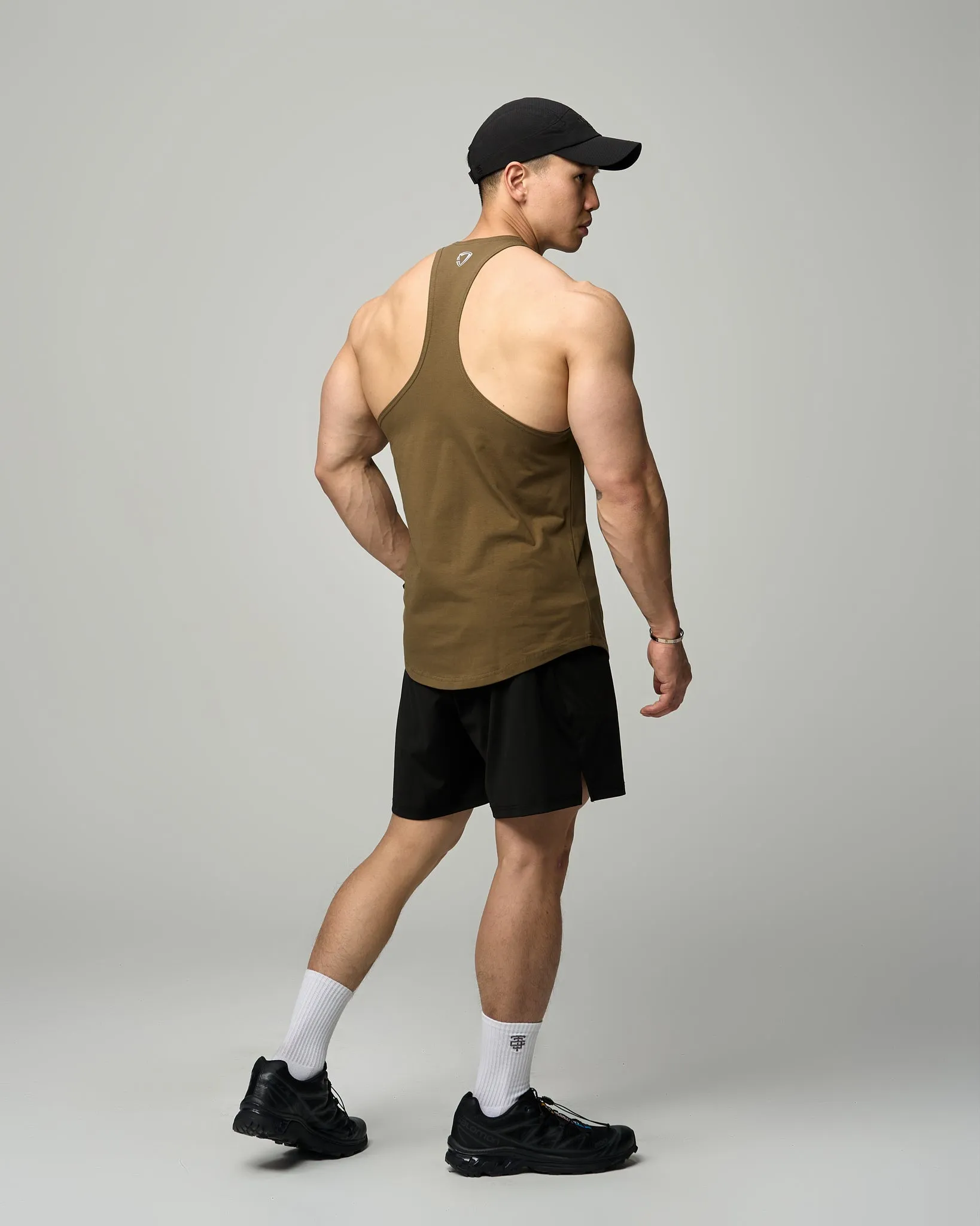 Raw Cresent Muscle Stringer