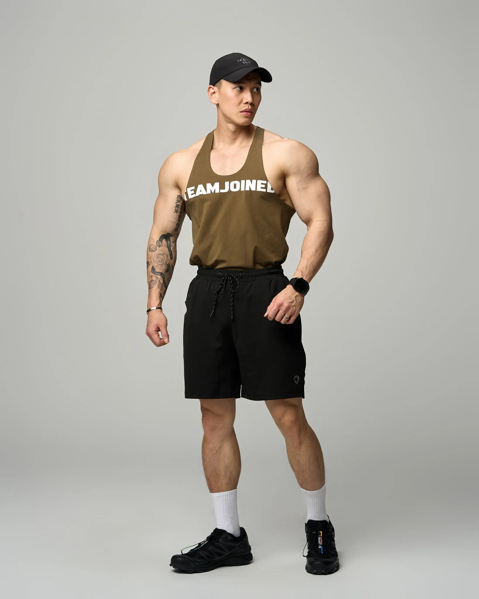 Raw Cresent Muscle Stringer