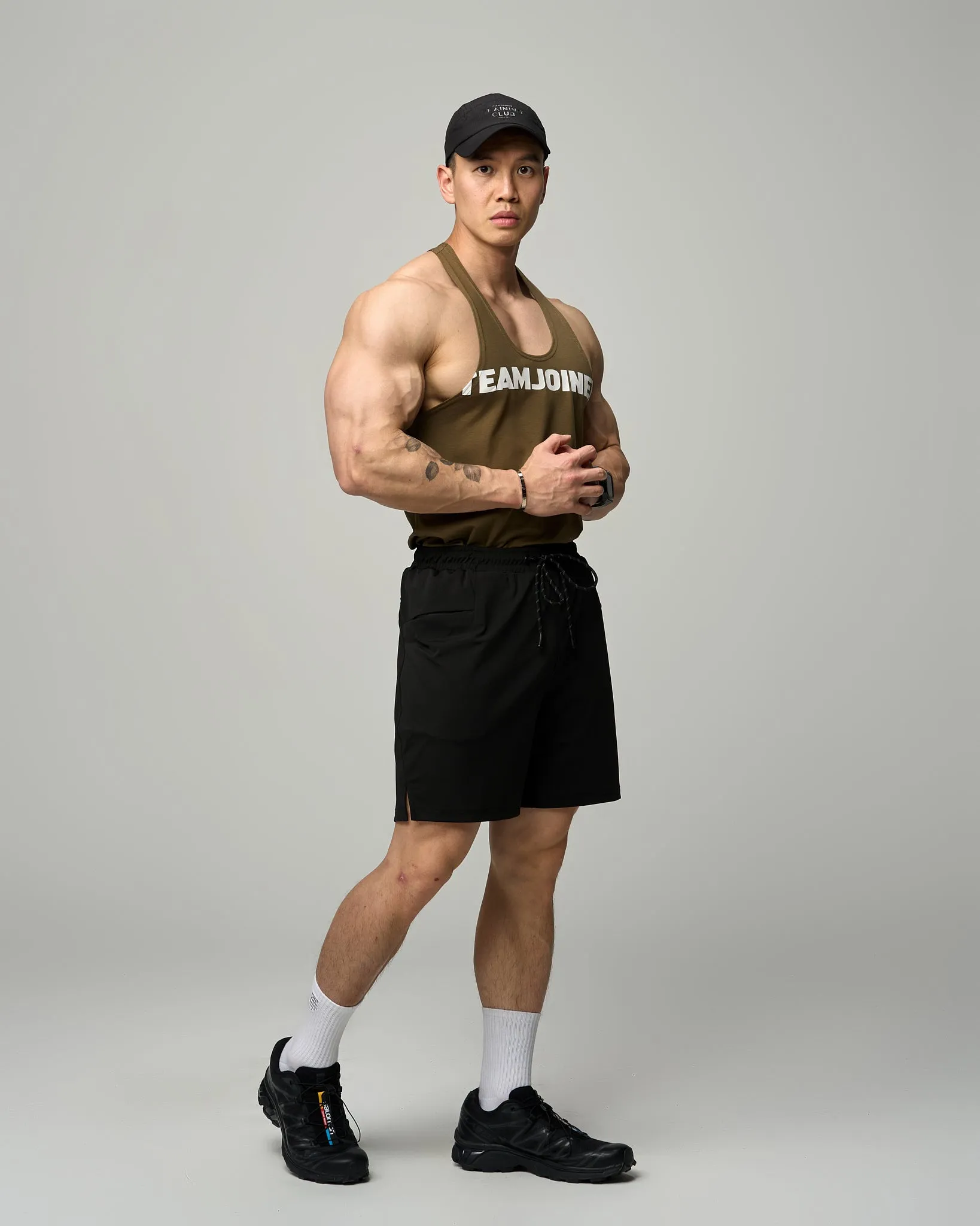 Raw Cresent Muscle Stringer