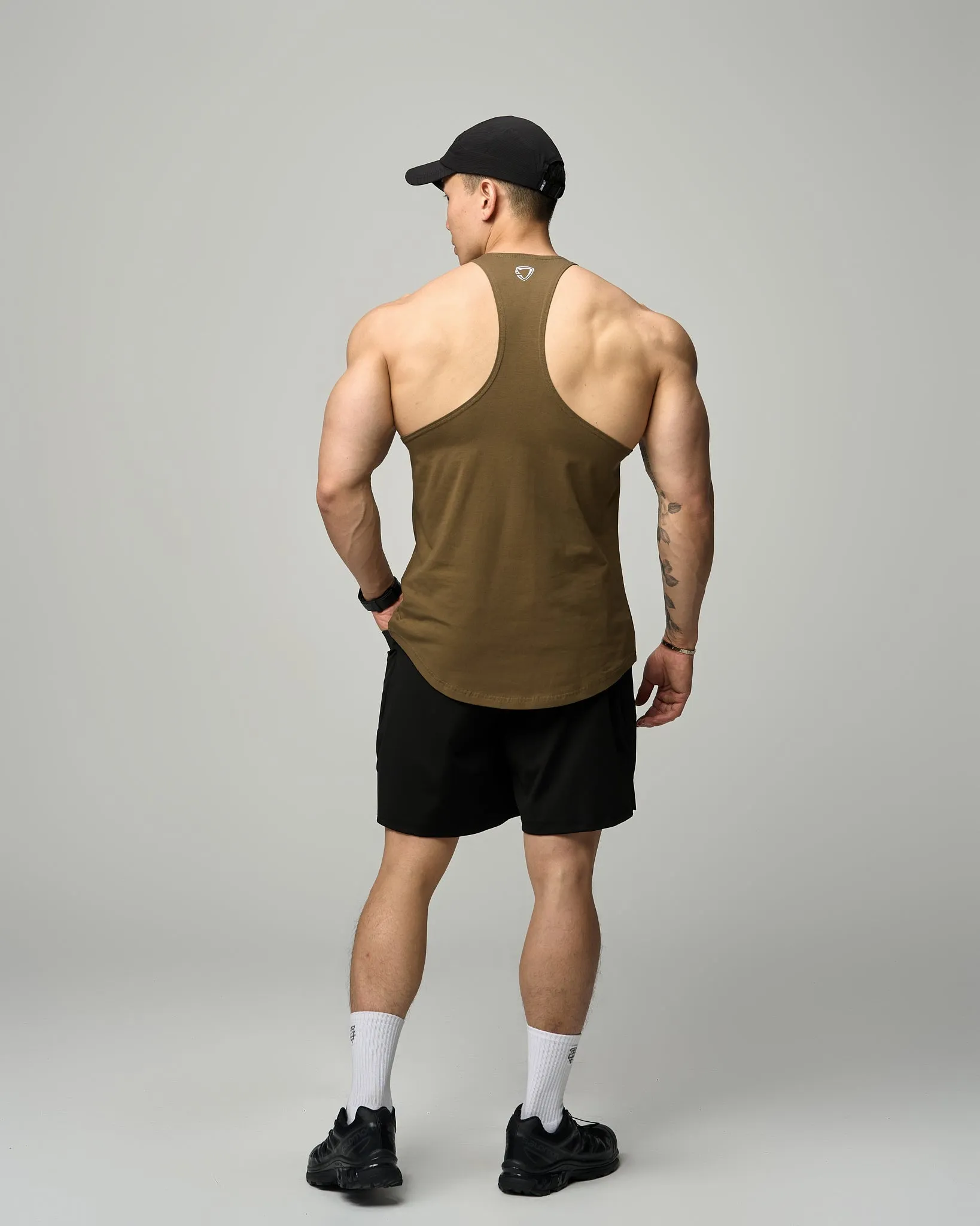 Raw Cresent Muscle Stringer