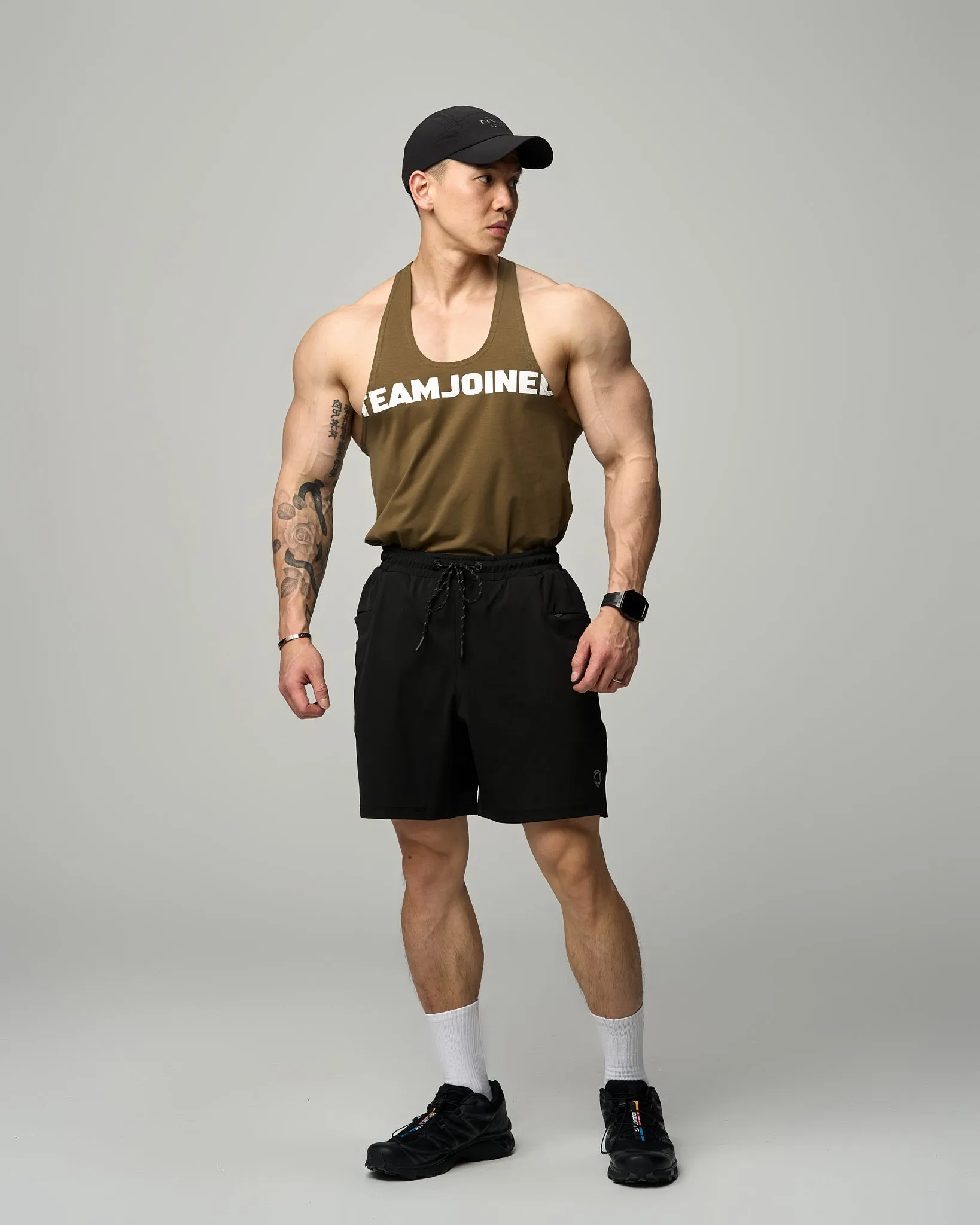 Raw Cresent Muscle Stringer
