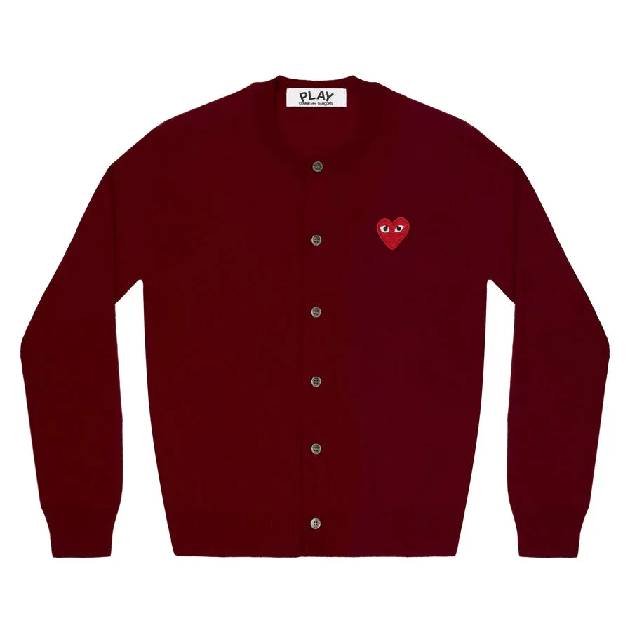 Red Emblem Cardigan