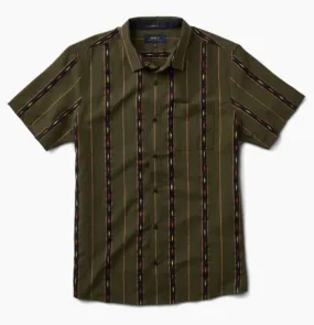 ROARK - Journey Organic Button Up Shirt - Antico Military