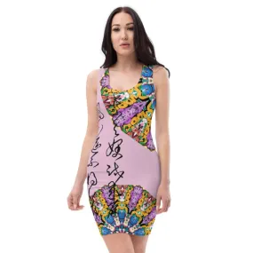 Sublimation Cut & Sew Dress - Graffiti style Calligraphy