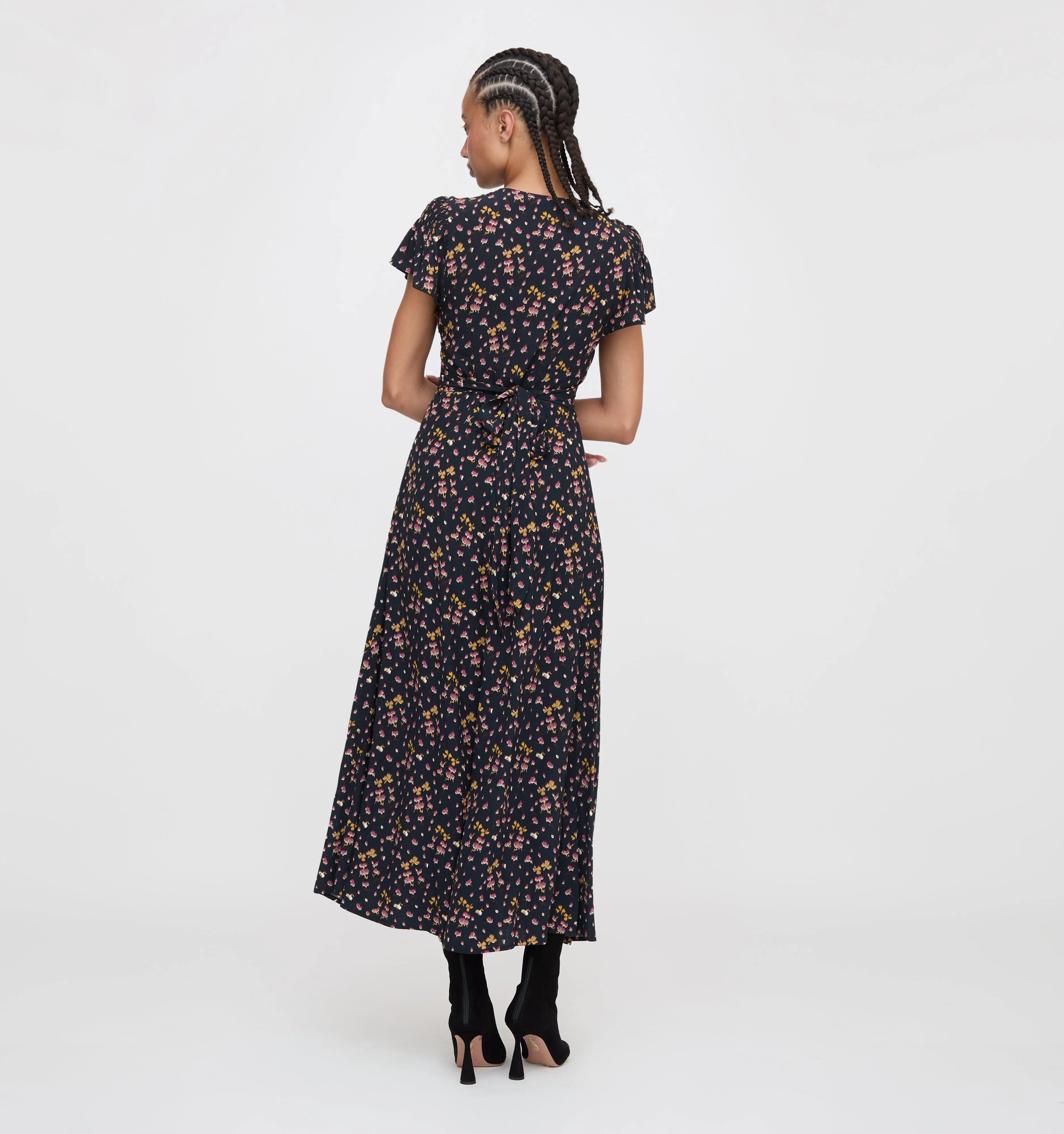 The Rae Dress - Fuchsia Lucky Charm