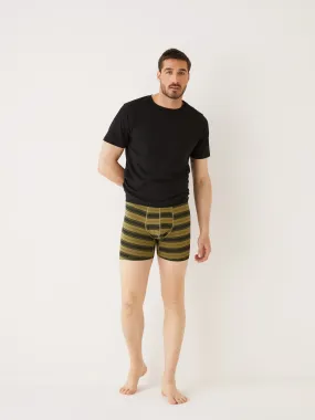 The Striped Boxer Brief in Rosin