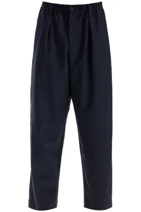 tropical wool cropped pants in PUMU0017U4 TW839 BLUE