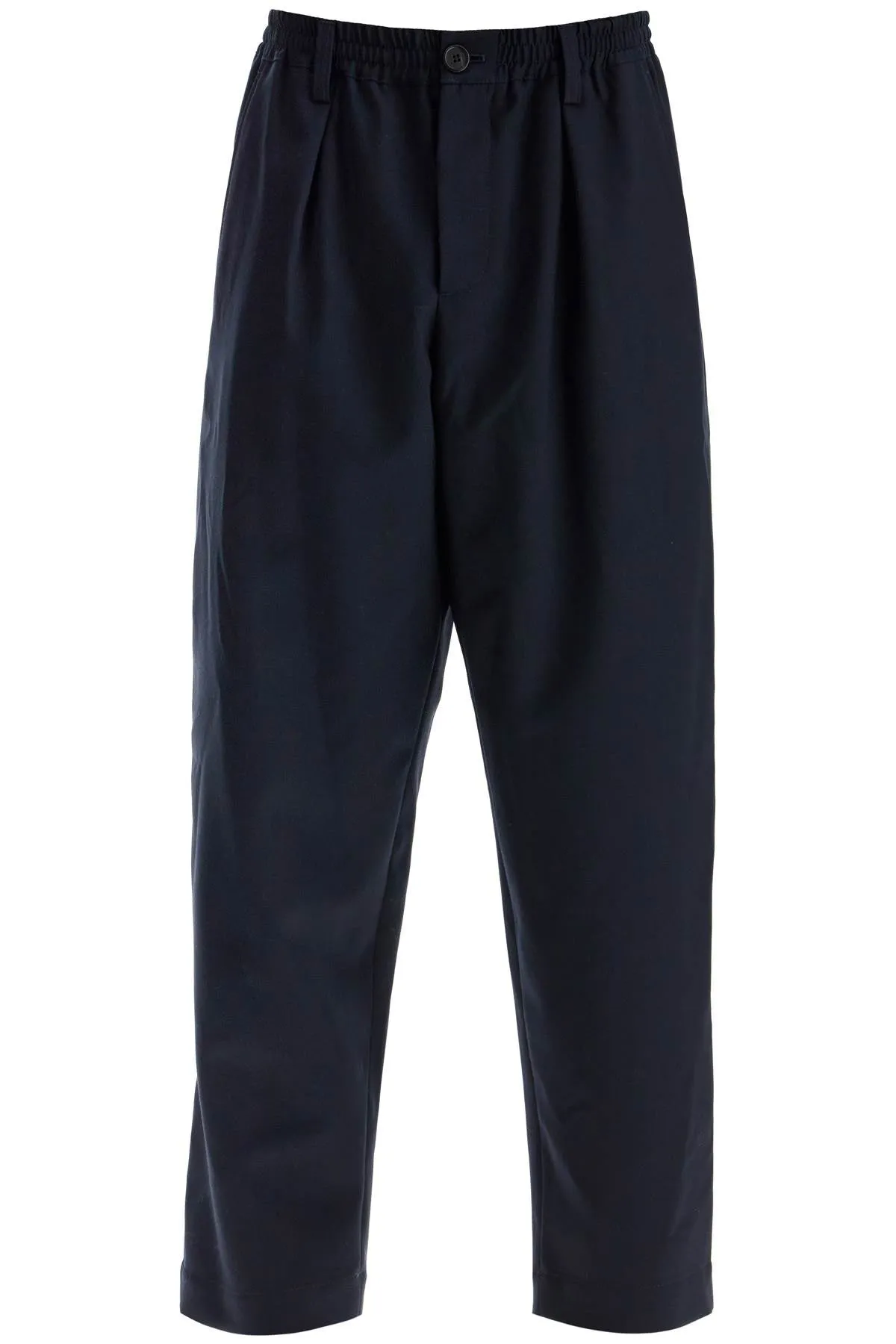 tropical wool cropped pants in PUMU0017U4 TW839 BLUE