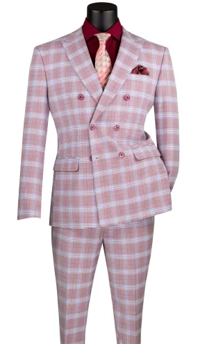 Vinci  SDW-2-ROSE Mens Suit