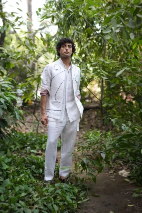 White Allay Trousers