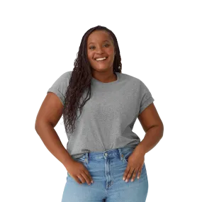 Women's Pima Cotton Crew Neck T-Shirt